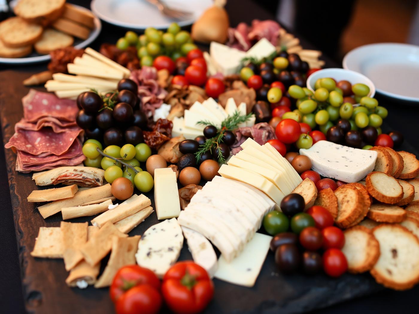 Romanian grazing platter